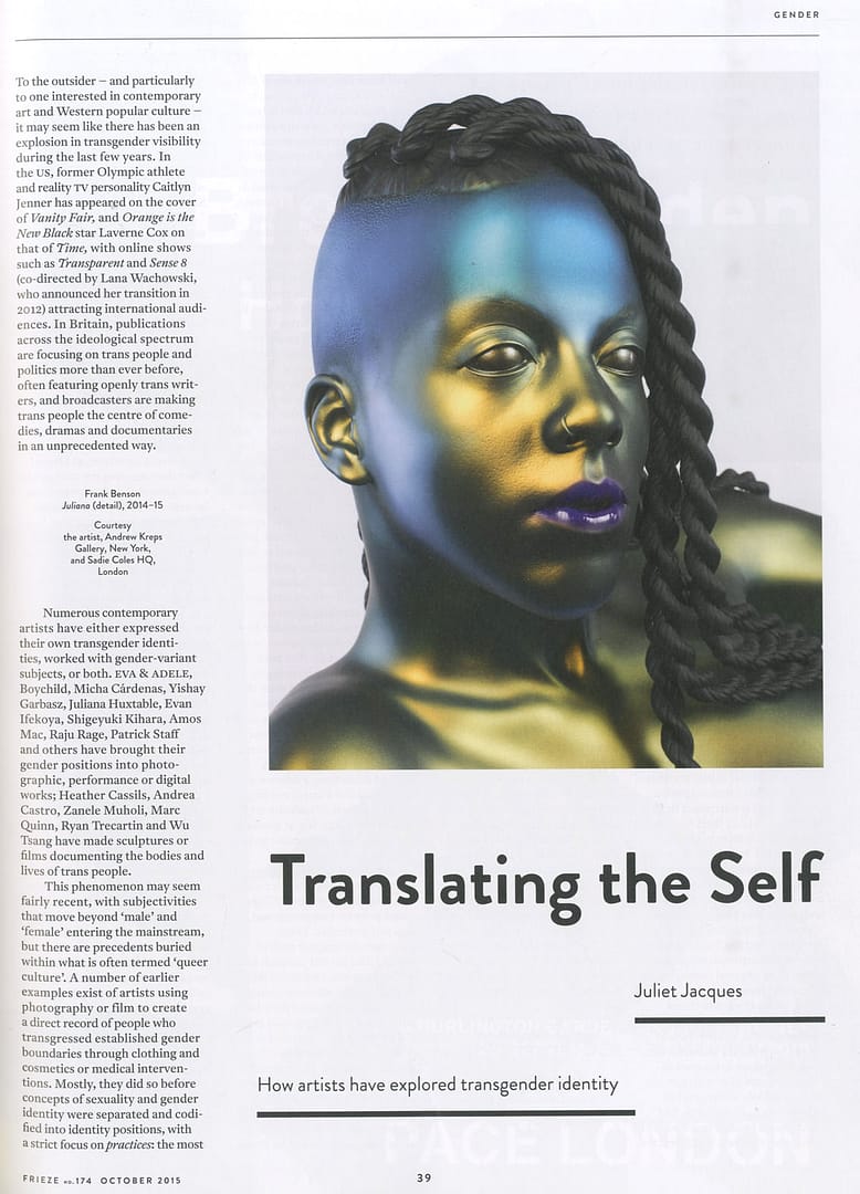 translating the self